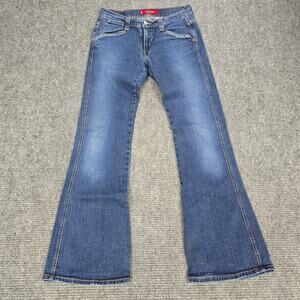 Vintage Levi's Low Slouch Jeans Womens Tag 5 Measures 29x32 Flare USA